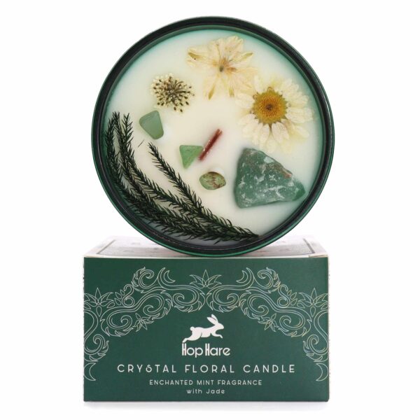 Magic Candle with Flowers and Jade - Magic - Image 2