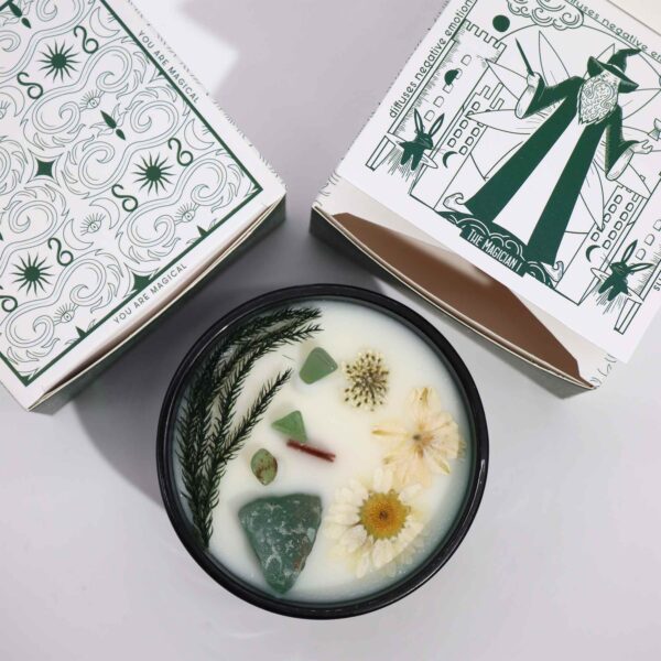 Magic Candle with Flowers and Jade - Magic - Image 6