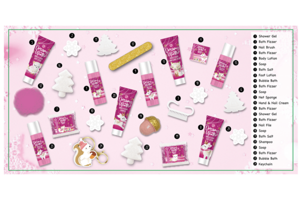 Dreamy Winter Bath & Body Advent Calendar - Image 3